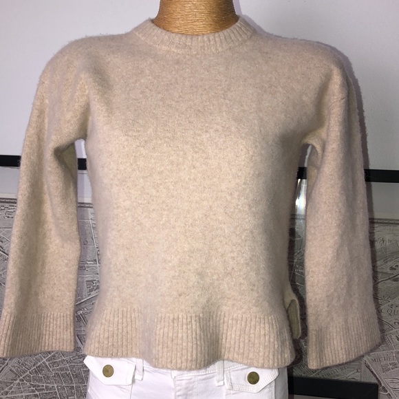 Reformation Cream Women's Sweater Size S - Picture 2 of 12